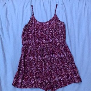 Aeropostale Floral Designed Romper